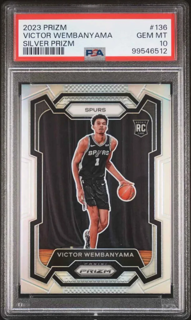 Victor Wembanyama silver prizm