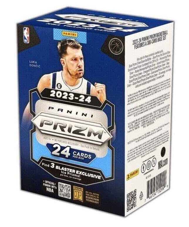 panini prizm trading card box